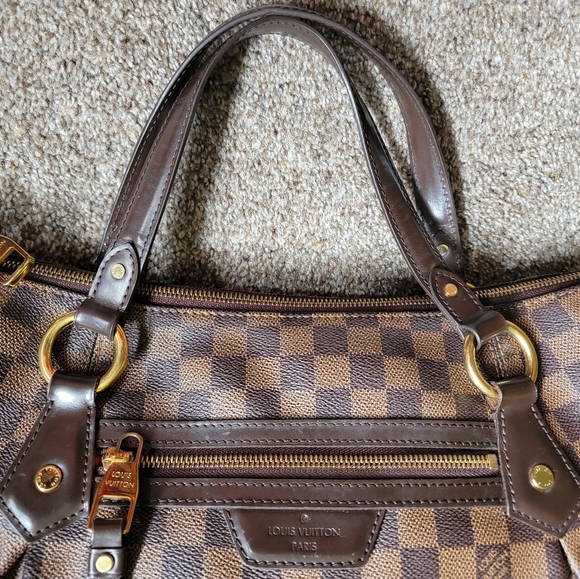 LOUIS VUITTON EVORA MM SHOULDER BAG - Picture 12 of 12